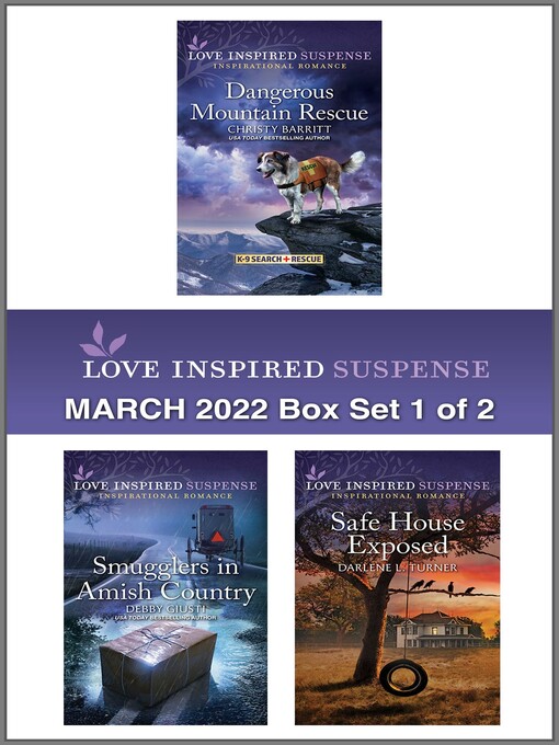 Cover image for Love Inspired Suspense: March 2022--Box Set 1 of 2